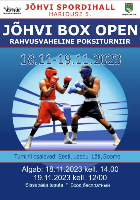 Jõhvi lahtised MV poksis